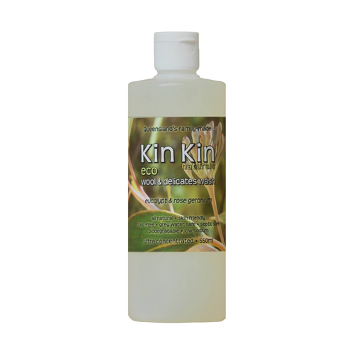Kin Kin Laundry Liquid Wool & Delicates Eucalypt & Rose Geranium - 550ml