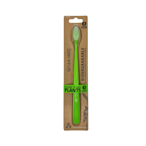 NFCO Bio Toothbrush Single - Neon Green