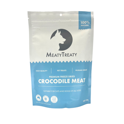 Freeze Dried Crocodile Meat - 50g