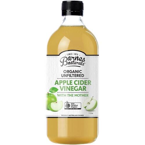 Organic Apple Cider Vinegar with Mother - 1 Litre