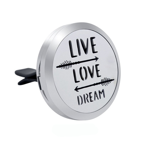 Stainless Steel Car Diffuser Clip - Live Love Dream
