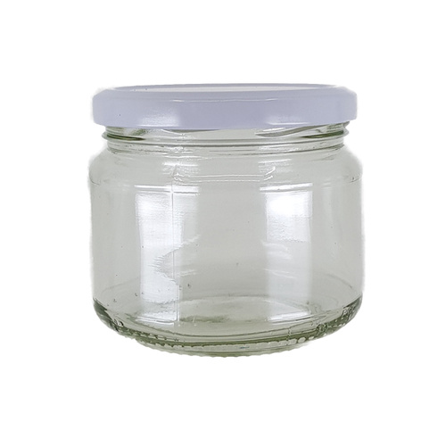 300ml Clear Glass Jar 
