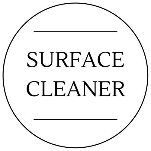 Surface Cleaner Label 60 x 60mm