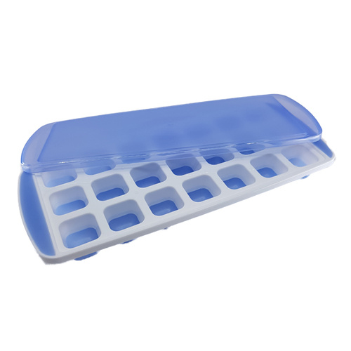 Ice Cube Square Mould with Lid - 21 Cavity