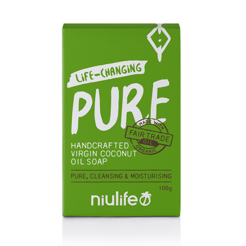 Certified Organic Coconut Oil Soap - Pure