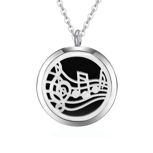 Stainless Steel Diffuser Pendant - Music