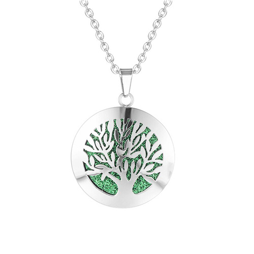 Stainless Steel Diffuser Pendant - Tree Simple