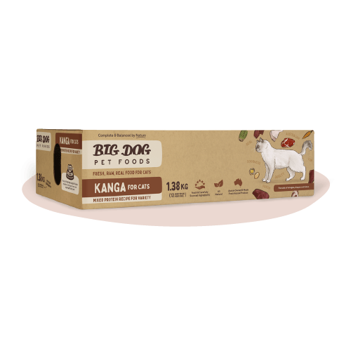 Raw Food BARF for Cats - Kangaroo 1.38kg - In Store Pick Up Only