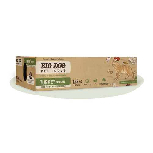 Raw Food BARF for Cats - Turkey 1.38kg - In Store Pick Up Only