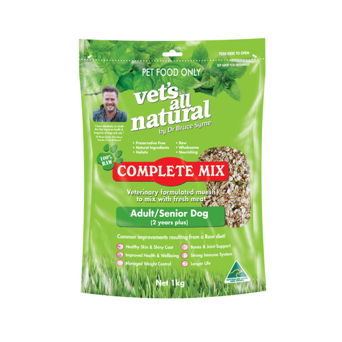Vets All Natural Complete Mix Adult/Senior - 1 kg 