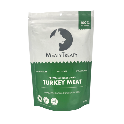 Freeze Dried Turkey Meat - 80g
