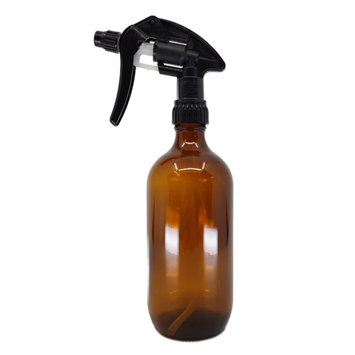 500ml Amber Glass Trigger Spray Bottle PREMIUM